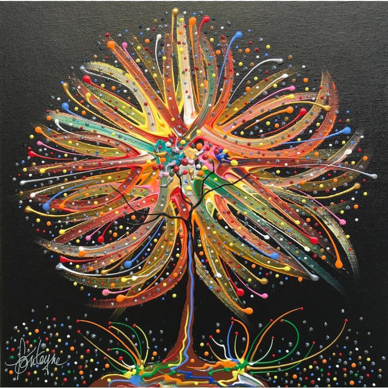 Peinture La venue de l'amour par Fonteyne David | Tableau Figuratif Nature Acrylique