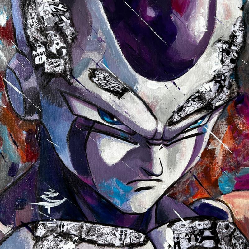 Peinture Freezer par Caizergues Noël  | Tableau Pop-art Cinéma Icones Pop Enfant Acrylique Collage