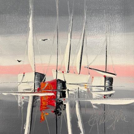 Peinture On arrive par Fonteyne David | Tableau Figuratif Acrylique