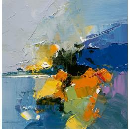 Peinture Abstract 19.15 par Castan Daniel | Tableau Figuratif Huile Urbain