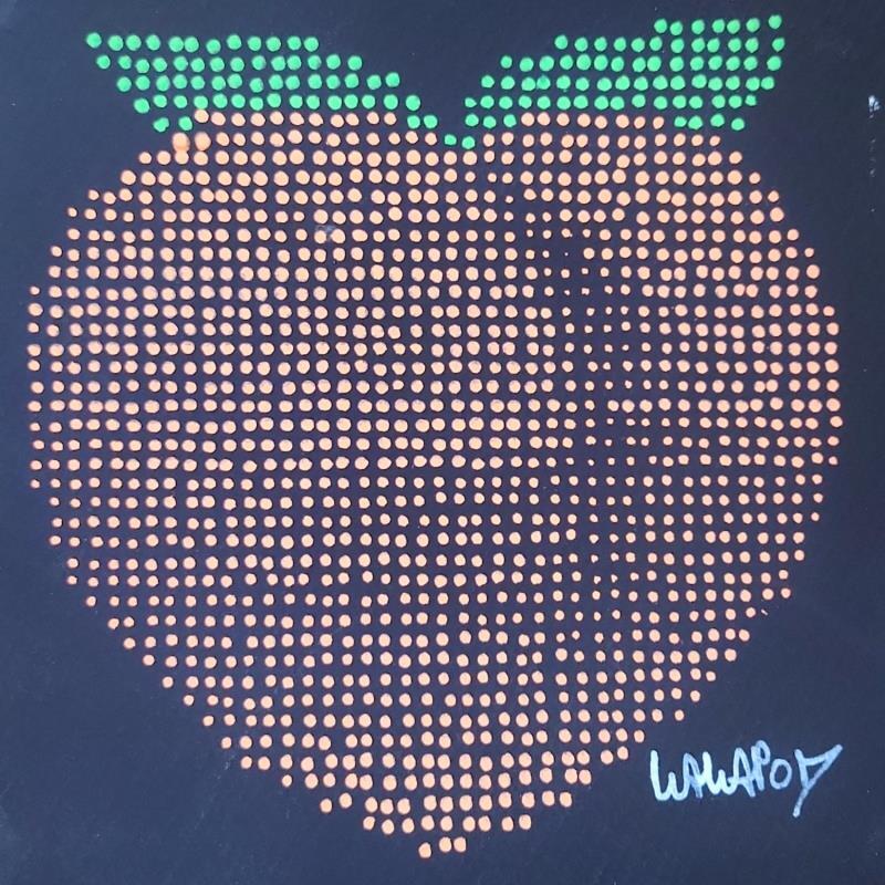 Gemälde Ceci est une pêche von Wawapod | Gemälde Pop-Art Pop-Ikonen Acryl Posca