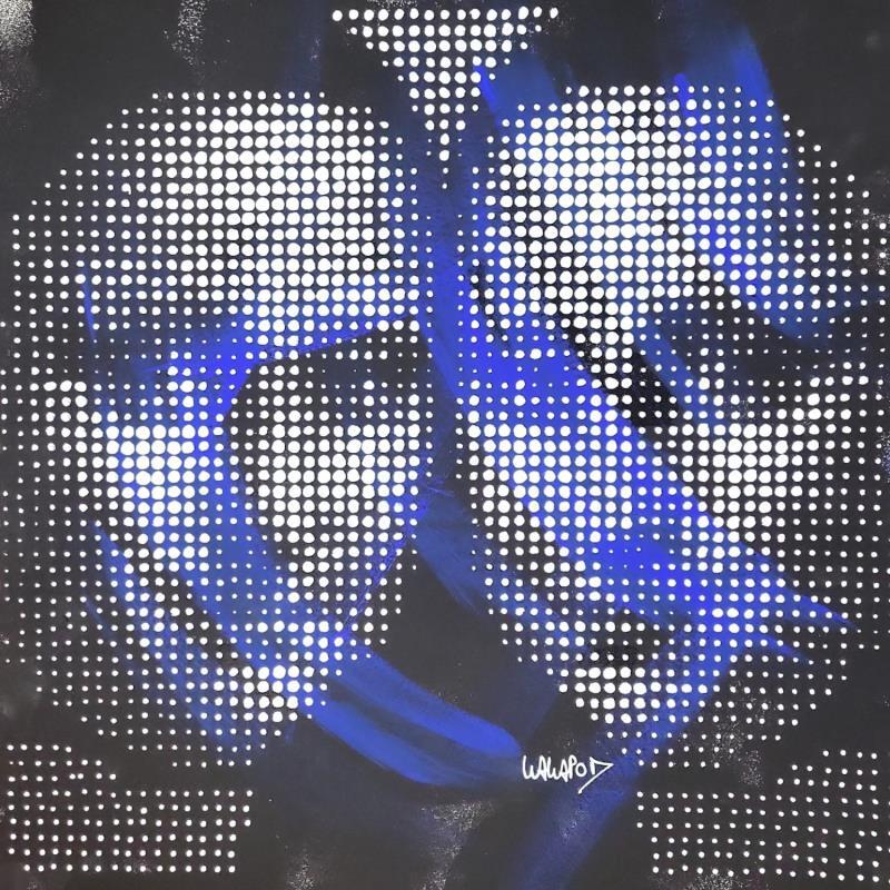 Gemälde Double Joconde miroir von Wawapod | Gemälde Pop-Art Pop-Ikonen Acryl Posca