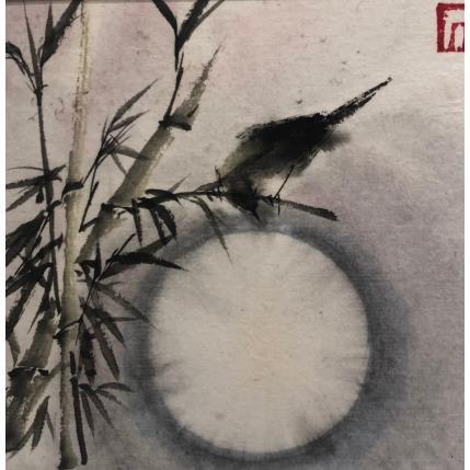 Peinture A l'aube par De Giorgi Mauro | Tableau Art Singulier Encre Minimaliste