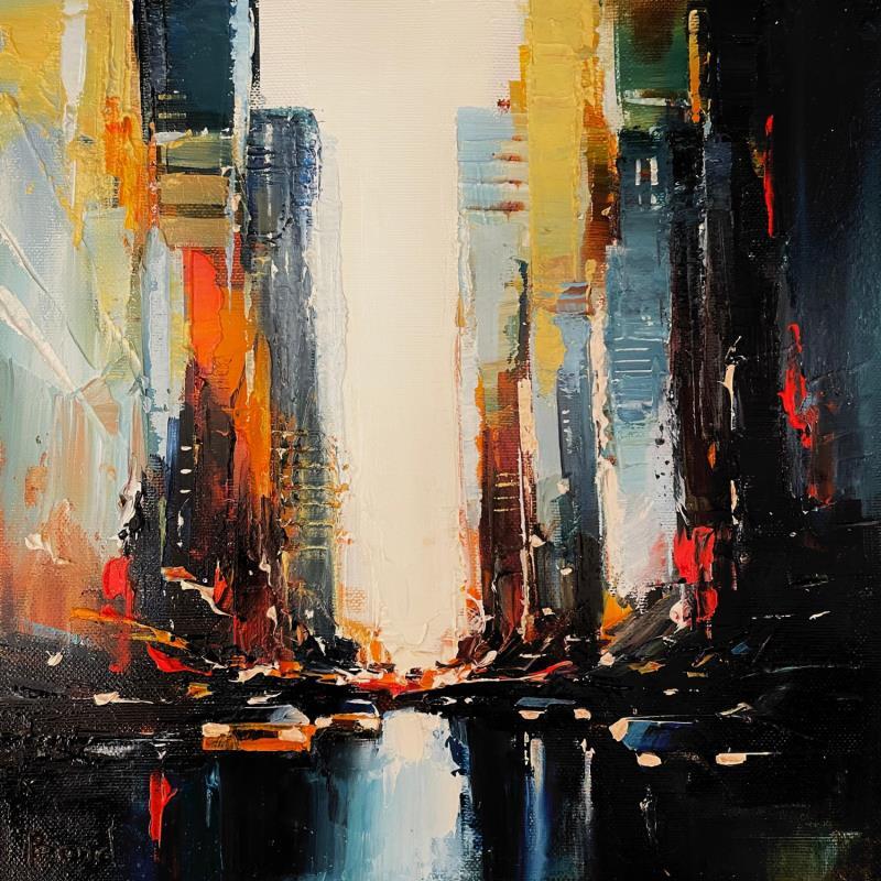 Peinture Wrapping in light par Bond Tetiana | Tableau Figuratif Huile