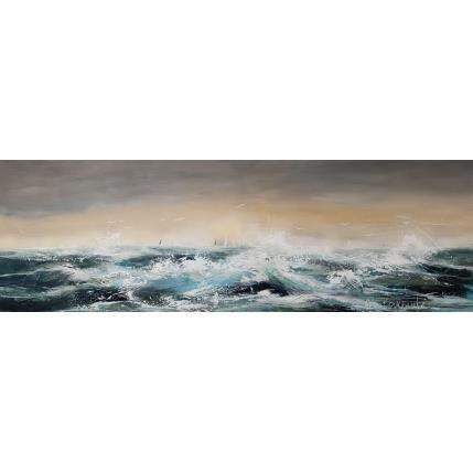 Painting COUVERT by Ortis-Bommarito Nicole | Painting Figurative Acrylic Marine