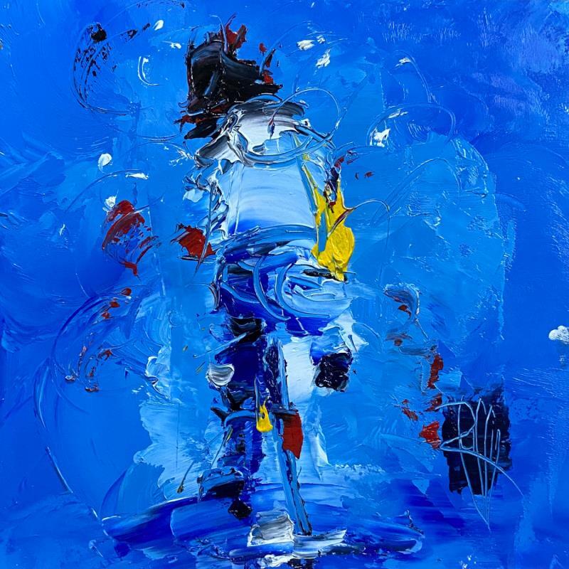 Gemälde C'est la fête von Raffin Christian | Gemälde Figurativ Alltagsszenen Öl