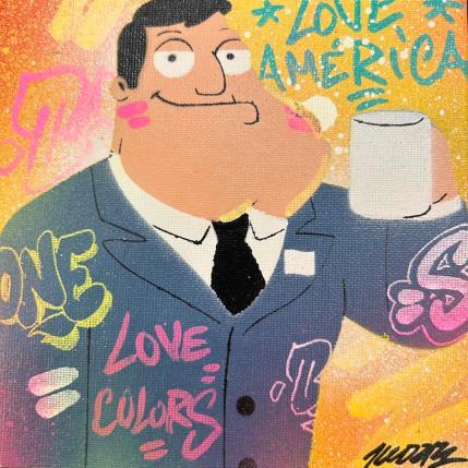 Painting STAN by Lemoine Mael | Painting Pop-art Acrylic, Graffiti Pop icons
