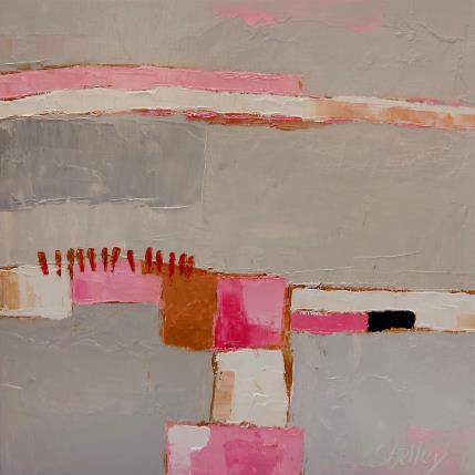 Painting Désirable by Shelley | Painting Abstract Oil Minimalist