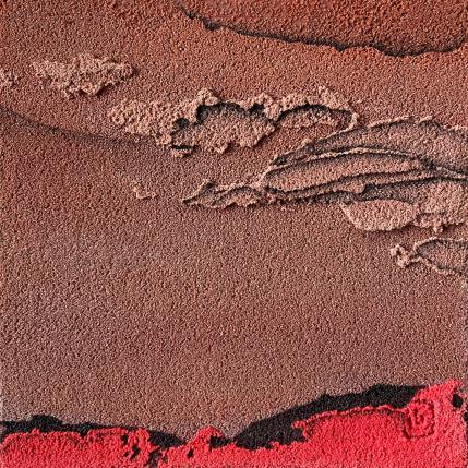 Painting Carré Aérien IV by CMalou | Painting Subject matter Sand Minimalist