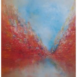 Peinture Pays des Merveilles par Levesque Emmanuelle | Tableau  Huile