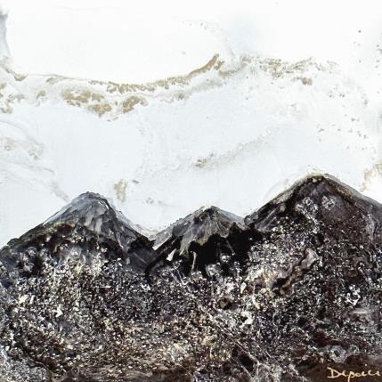 Painting 1597 Poésie des Andes by Depaire Silvia | Painting Abstract Acrylic Landscapes, Minimalist