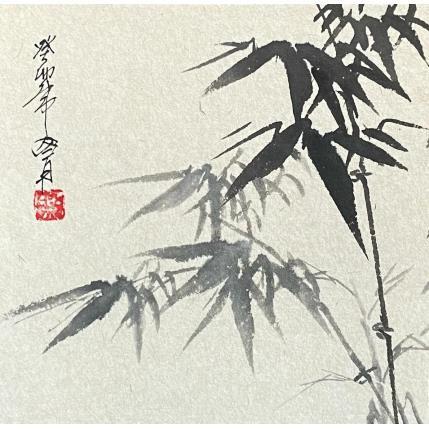 Peinture Bamboo 2 par Yu Huan Huan | Tableau Figuratif Encre