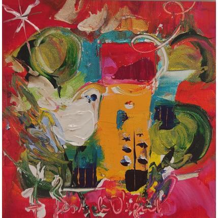 Peinture Naissance par Bastide d´Izard Armelle | Tableau Abstrait Acrylique Architecture, Paysages