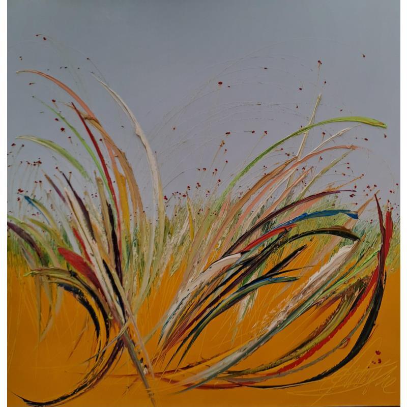 Gemälde Les herbes folles von Fonteyne David | Gemälde Figurativ Landschaften Natur Öl