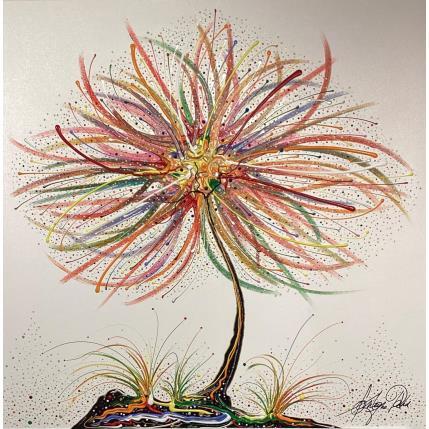 Peinture Le soleil du coeur par Fonteyne David | Tableau Figuratif Acrylique