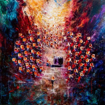 Painting Concert baroque by Reymond Pierre | Painting Figurative Oil Music