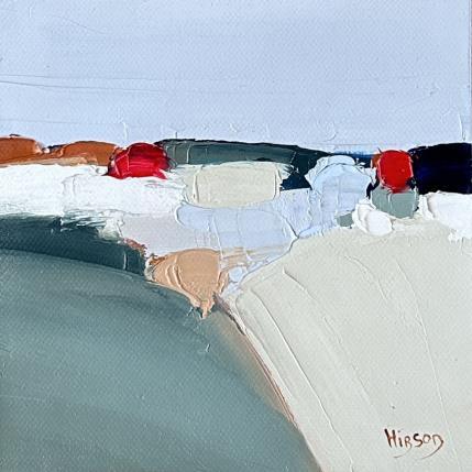 Peinture Couleur d'automne 2 par Hirson Sandrine  | Tableau Abstrait Huile Minimaliste, Nature, Paysages