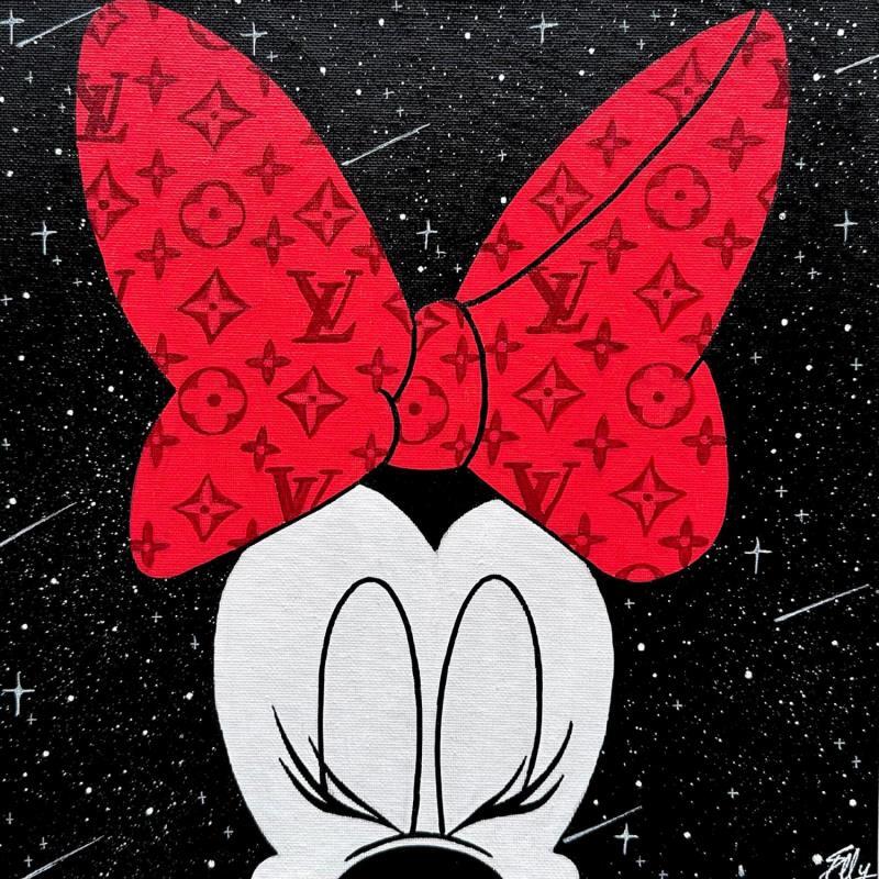 Painting Le nœud rouge by Elly | Painting Pop-art Pop icons Acrylic Posca