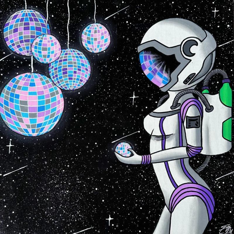 Peinture Fascination par Elly | Tableau Pop-art Scènes de vie Acrylique Posca