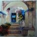 Painting Arco de Elvira by Cabello Ruiz Jose | Painting Figurative Architecture Oil