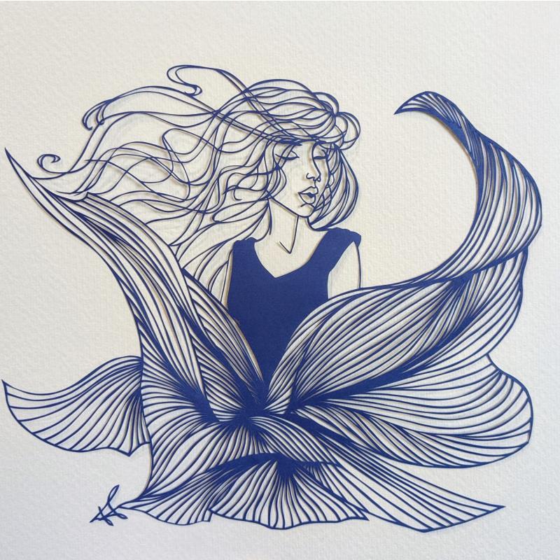 Painting Vent d'ivresse  by Atalanta Vanessa | Painting Pop icons Life style Paper