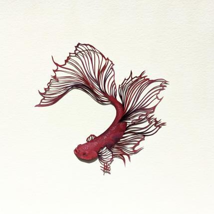 Pintura Combattant 12 por Atalanta Vanessa | Pintura  Cartón, Papel Animales, Marine, Naturaleza