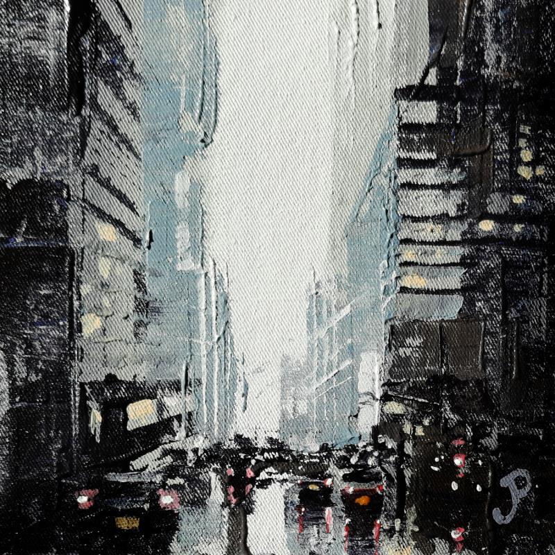 Peinture NYC 21  par Poumès Jérôme | Tableau Figuratif Urbain Acrylique