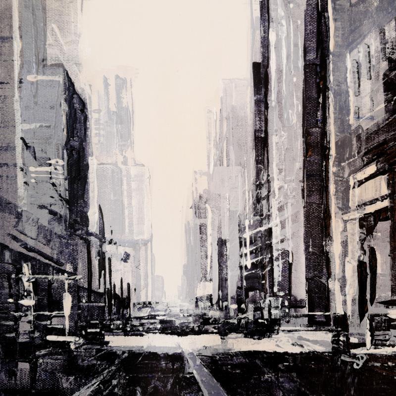 Gemälde Sunny morning von Poumès Jérôme | Gemälde Figurativ Urban Acryl