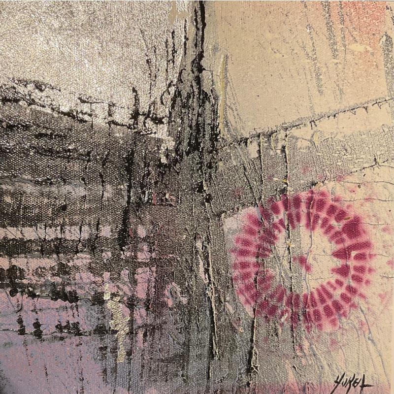 Painting Souffle d'argent - Cathédrale de Strasbourg by Horea | Painting Figurative Urban Oil