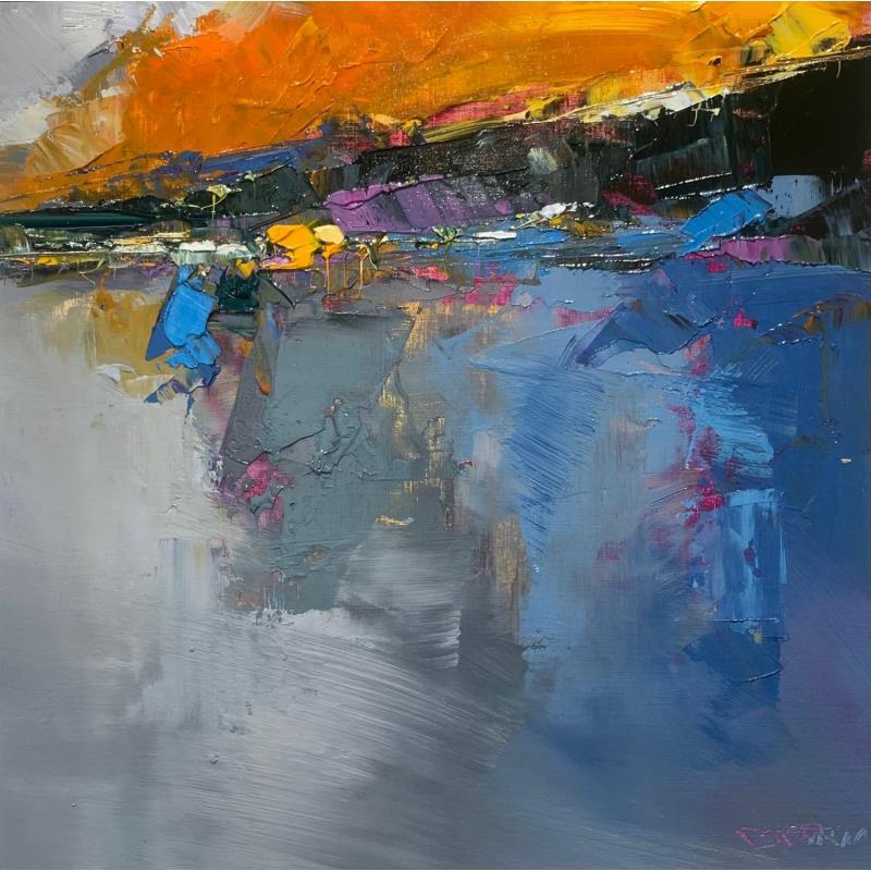Painting Abstract 36.19 by Castan Daniel | Painting Figurative Landscapes Oil
