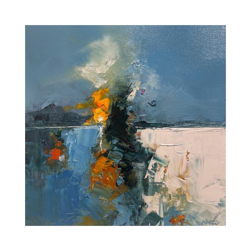 Peinture Abstract 36.15 par Castan Daniel | Tableau Figuratif Paysages Huile