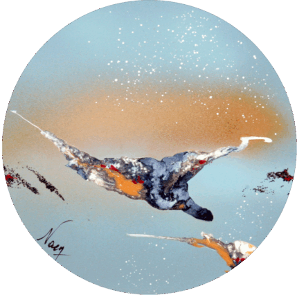 Painting C2475 by Naen | Painting Abstract Acrylic, Ink Pop icons