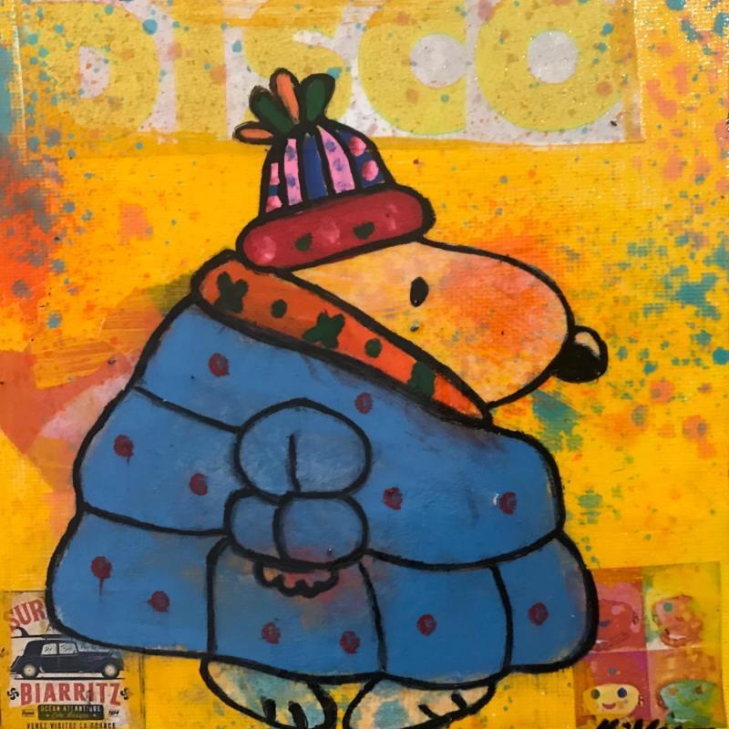 Peinture snoopy cold par Kikayou | Tableau Pop-art Icones Pop Graffiti