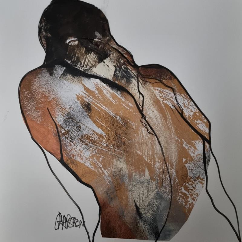 Gemälde F4 parfait  von Chaperon Martine | Gemälde Figurativ Akt Acryl