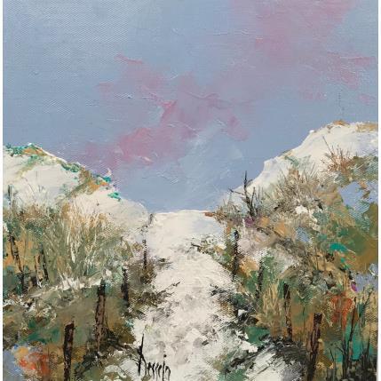 Peinture Dunes par Dessein Pierre | Tableau Figuratif Huile