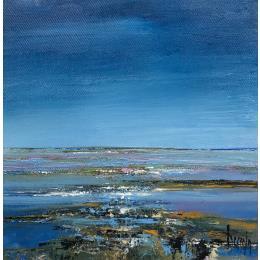 Painting Avant la nuit by Dessein Pierre | Painting Figurative Oil Marine, Pop icons