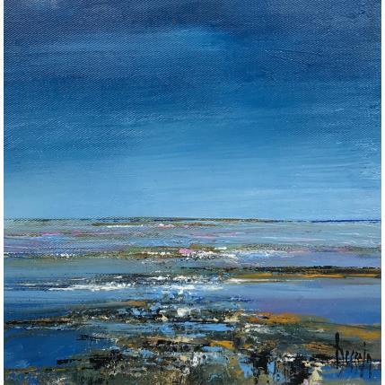 Peinture Avant la nuit par Dessein Pierre | Tableau Figuratif Huile Marine