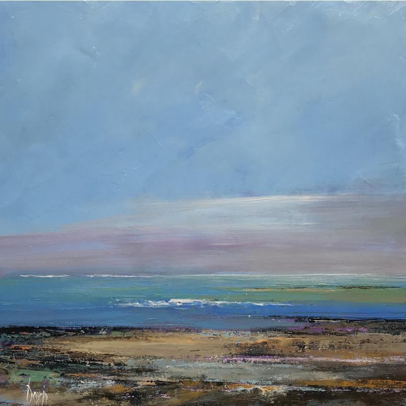 Painting Horizon by Dessein Pierre | Painting Figurative Marine Oil