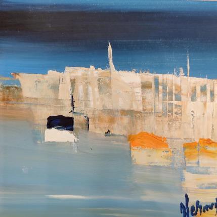 Painting ST15 by Héraud Alain | Painting Figurative Oil Marine