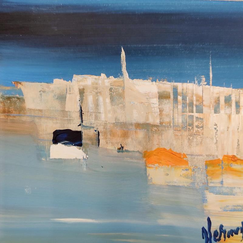 Painting ST15 by Héraud Alain | Painting Figurative Marine Oil