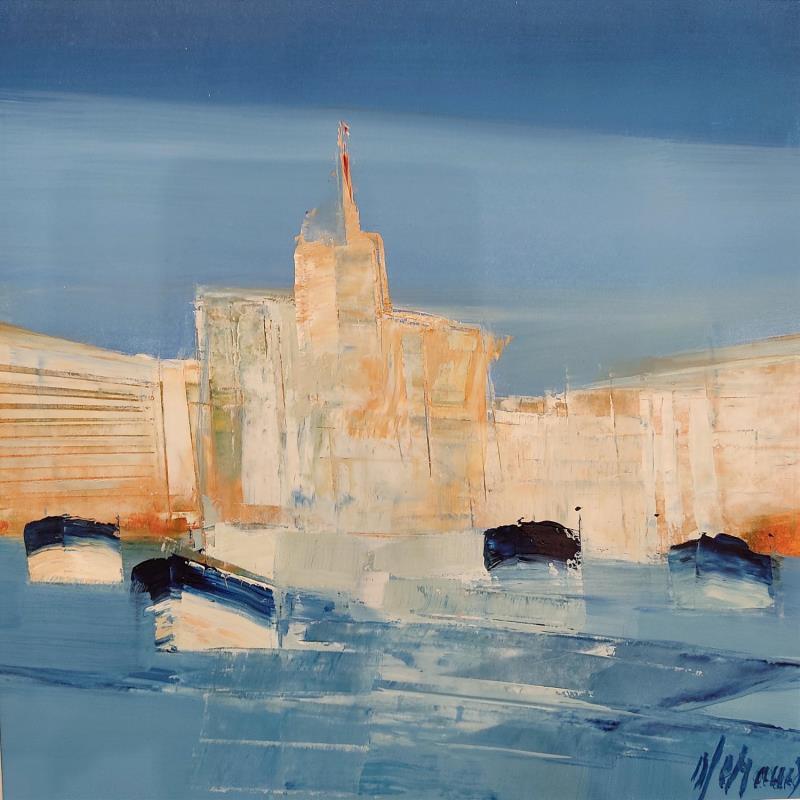 Painting ST46 by Héraud Alain | Painting Figurative Marine Oil