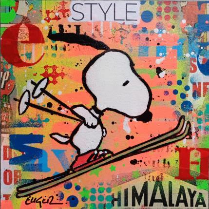 Gemälde STYLE von Euger Philippe | Gemälde Pop-Art Acryl, Collage Pop-Ikonen