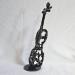 Escultura Violon oublié des dieux 7-24 por Buil Philippe | Escultura Figurativo Música Metal Bronce