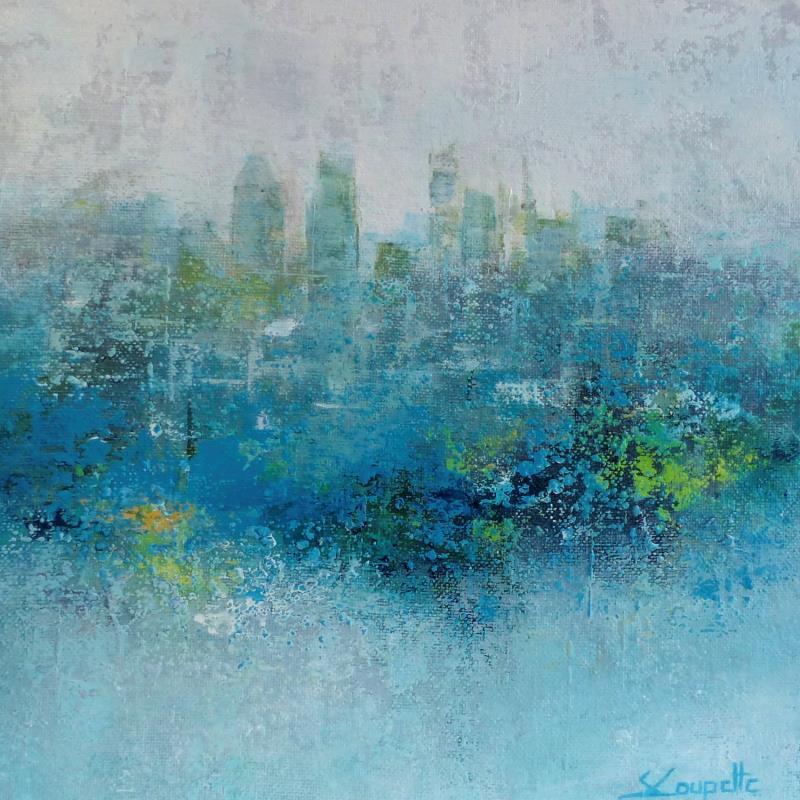 Painting Breeze by Coupette Steffi | Painting Figurative Urban Acrylic