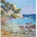 Peinture tossa de mar par Jmara Tatiana | Tableau Figuratif Paysages Huile