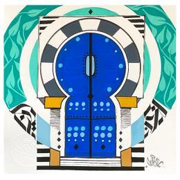 Peinture Rabat par Nitram Joke | Tableau Street Art Acrylique, Encre Architecture, Paysages, Urbain