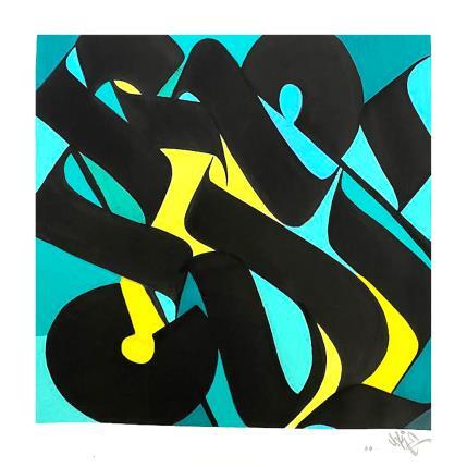 Peinture Flow par Nitram Joke | Tableau Street Art Acrylique, Encre Urbain