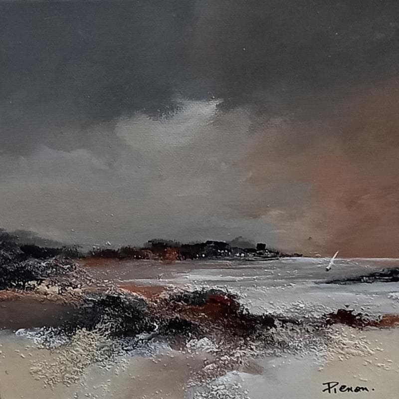 Pintura St4 por Pienon Cyril | Pintura Figurativo Paisajes Marine Acrílico