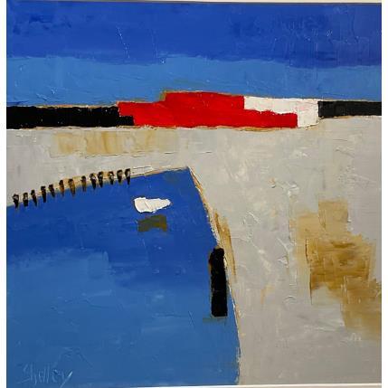 Peinture Refuge par Shelley | Tableau Abstrait Huile