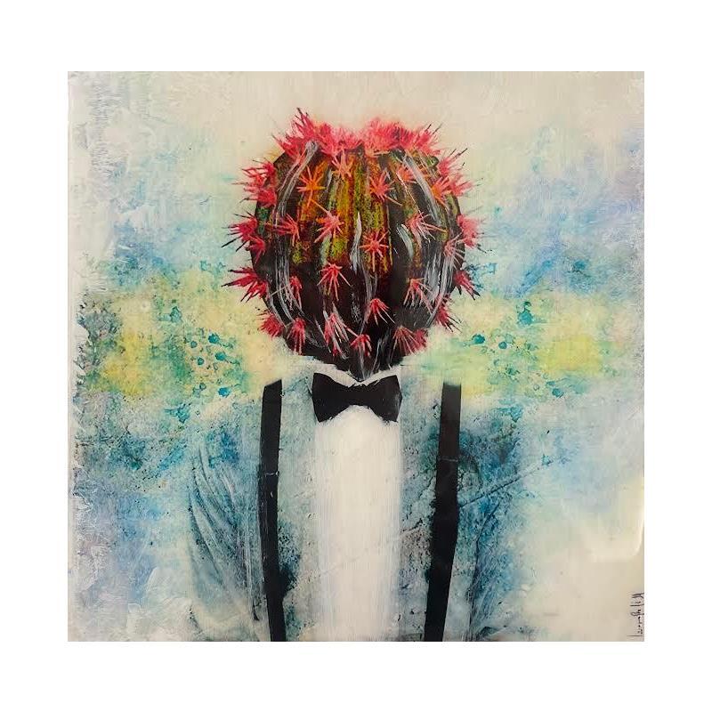 Gemälde Podesoro von Bofill Laura | Gemälde Figurativ Porträt Holz Acryl Harz